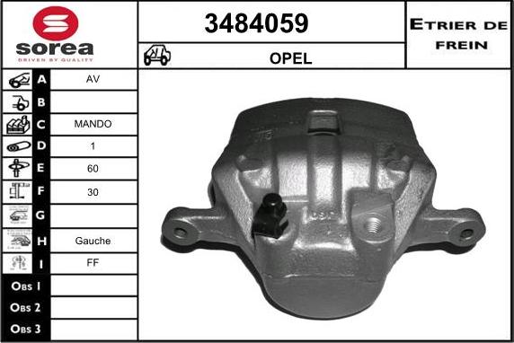 Sera 3484059 - Stabdžių apkaba autoreka.lt