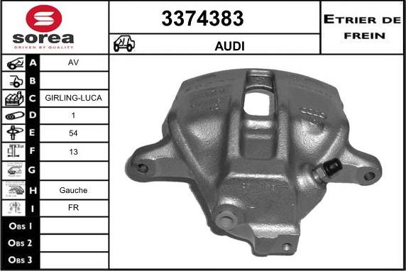 Sera 3374383 - Stabdžių apkaba autoreka.lt