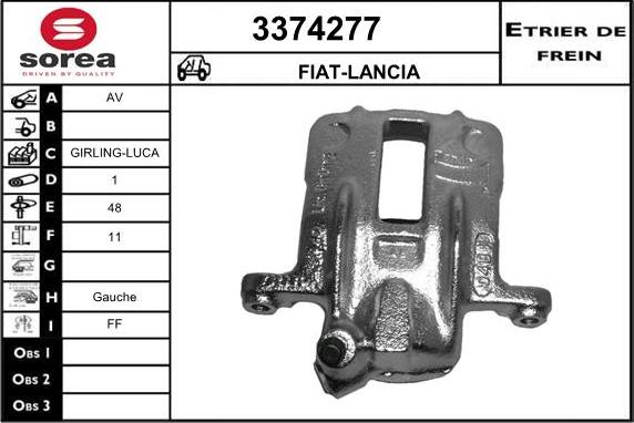 Sera 3374277 - Stabdžių apkaba autoreka.lt