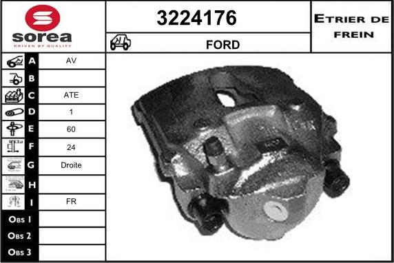 Sera 3224176 - Stabdžių apkaba autoreka.lt