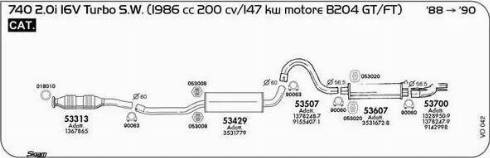 Sigam 90063 - Vamzdžių sujungimas, išmetimo sistema autoreka.lt