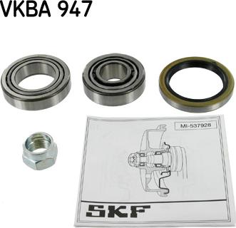 SKF VKBA 947 - Rato guolio komplektas autoreka.lt