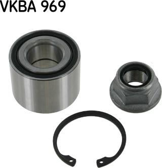 SKF VKBA 969 - Rato guolio komplektas autoreka.lt