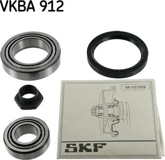 SKF VKBA 912 - Rato guolio komplektas autoreka.lt