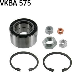 SKF VKBA 575 - Rato guolio komplektas autoreka.lt