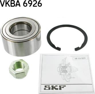 SKF VKBA 6926 - Rato guolio komplektas autoreka.lt