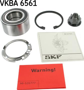 SKF VKBA 6561 - Rato guolio komplektas autoreka.lt