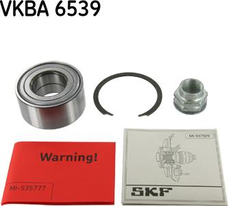 SKF VKBA 6539 - Rato guolio komplektas autoreka.lt