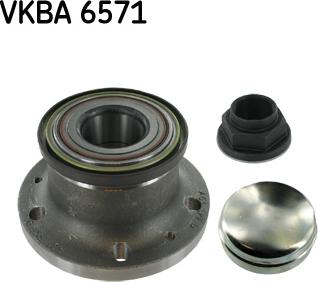 SKF VKBA 6571 - Rato guolio komplektas autoreka.lt