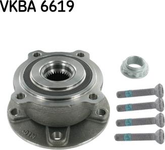 SKF VKBA 6619 - Rato guolio komplektas autoreka.lt