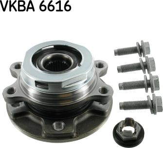 SKF VKBA 6616 - Rato guolio komplektas autoreka.lt