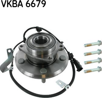 SKF VKBA 6679 - Rato guolio komplektas autoreka.lt