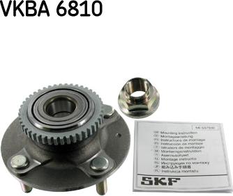 SKF VKBA 6810 - Rato stebulė autoreka.lt