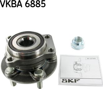 SKF VKBA 6885 - Rato guolio komplektas autoreka.lt