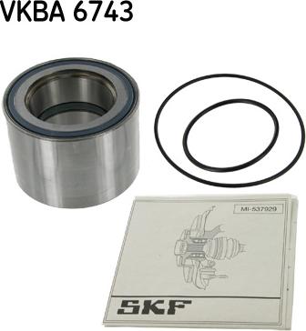 SKF VKBA 6743 - Rato guolio komplektas autoreka.lt