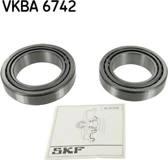 SKF VKBA 6742 - Rato guolio komplektas autoreka.lt