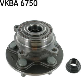SKF VKBA 6750 - Rato guolio komplektas autoreka.lt