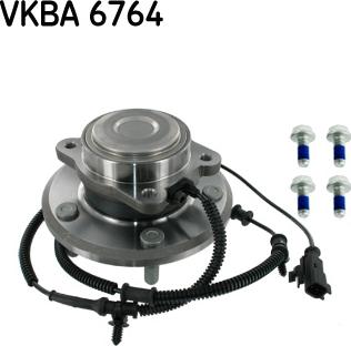 SKF VKBA 6764 - Rato guolio komplektas autoreka.lt