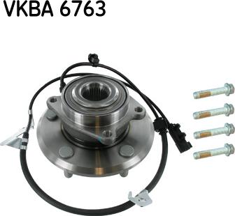 SKF VKBA 6763 - Rato guolio komplektas autoreka.lt