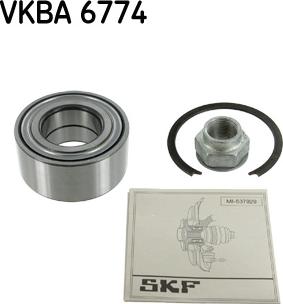 SKF VKBA 6774 - Rato guolio komplektas autoreka.lt