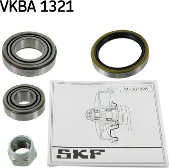 SKF VKBA 1321 - Rato guolio komplektas autoreka.lt