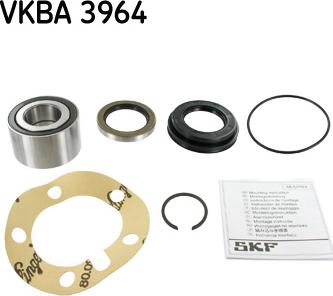 SKF VKBA 3964 - Rato guolio komplektas autoreka.lt