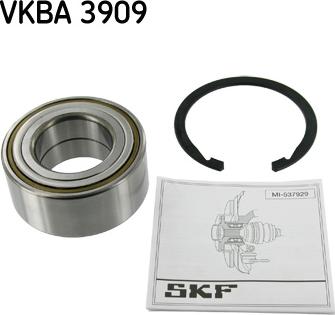 SKF VKBA 3909 - Rato guolio komplektas autoreka.lt