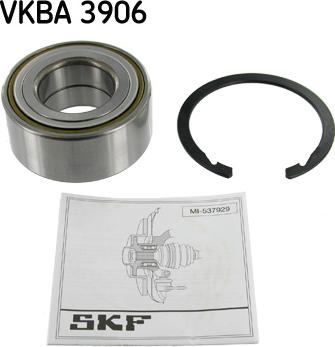 SKF VKBA 3906 - Rato guolio komplektas autoreka.lt