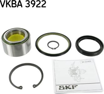 SKF VKBA 3922 - Rato guolio komplektas autoreka.lt