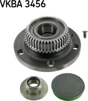 SKF VKBA 3456 - Rato guolio komplektas autoreka.lt