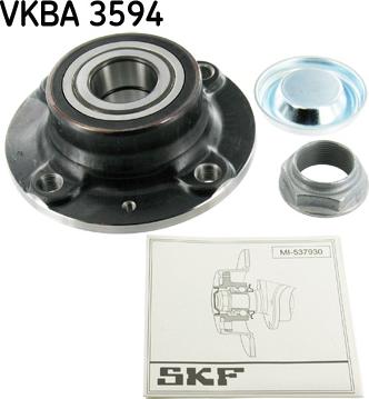 SKF VKBA 3594 - Rato guolio komplektas autoreka.lt