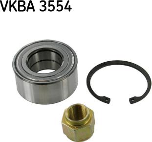 SKF VKBA 3554 - Rato guolio komplektas autoreka.lt
