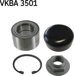 SKF VKBA 3501 - Rato guolio komplektas autoreka.lt