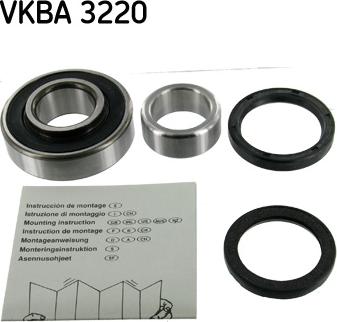 SKF VKBA 3220 - Rato guolio komplektas autoreka.lt