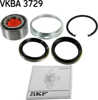 SKF VKBA 3729 - Rato guolio komplektas autoreka.lt