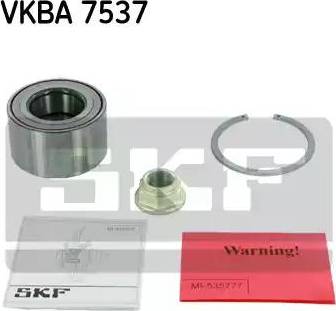 SKF VKBA 7537 - Rato guolio komplektas autoreka.lt