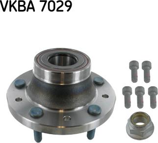 SKF VKBA 7029 - Rato guolio komplektas autoreka.lt