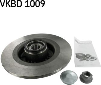SKF VKBD 1009 - Stabdžių diskas autoreka.lt