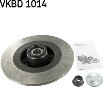 SKF VKBD 1014 - Stabdžių diskas autoreka.lt