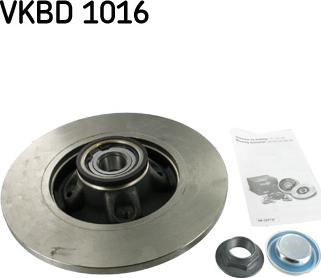 SKF VKBD 1016 - Stabdžių diskas autoreka.lt