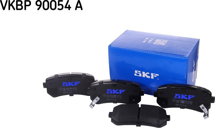 SKF VKBP 90054 A - Stabdžių trinkelių rinkinys, diskinis stabdys autoreka.lt