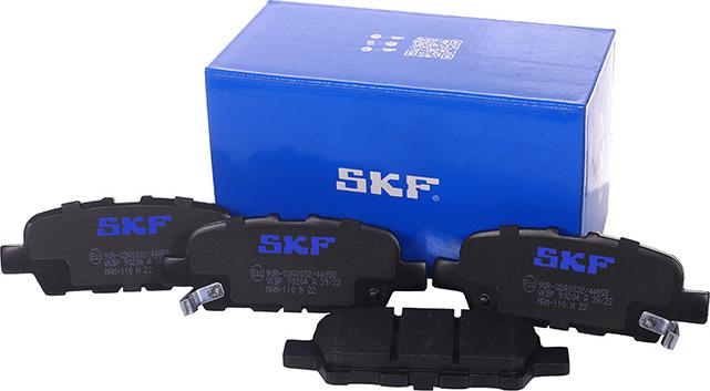 SKF VKBP 90204 A - Stabdžių trinkelių rinkinys, diskinis stabdys autoreka.lt