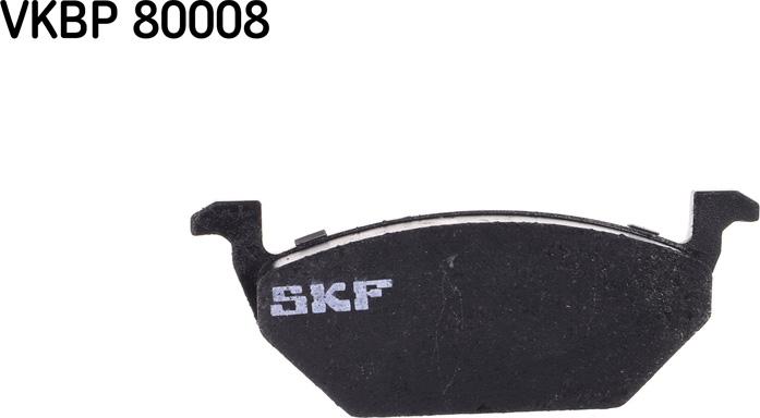 SKF VKBP 80008 - Stabdžių trinkelių rinkinys, diskinis stabdys autoreka.lt