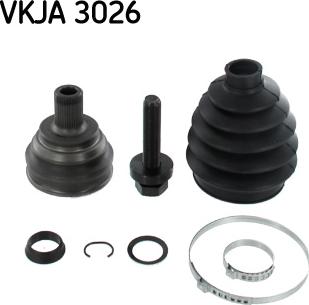 SKF VKJA 3026 - Jungčių komplektas, kardaninis velenas autoreka.lt