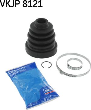 SKF VKJP 8121 - Gofruotoji membrana, kardaninis velenas autoreka.lt