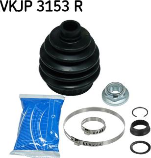 SKF VKJP 3153 R - Gofruotoji membrana, kardaninis velenas autoreka.lt