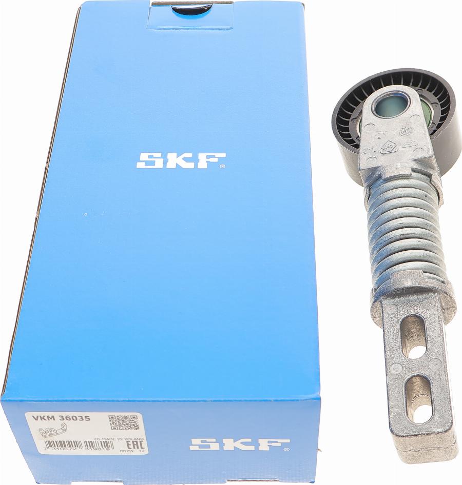 SKF VKM 36035 - Kreipiantysis skriemulys, V formos rumbuotas diržas autoreka.lt