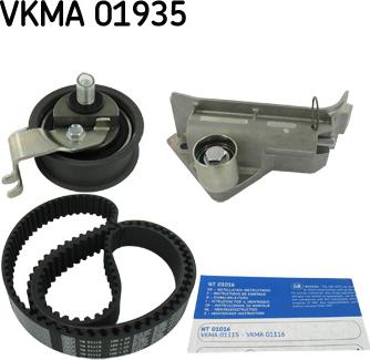 SKF VKMA 01935 - Paskirstymo diržo komplektas autoreka.lt