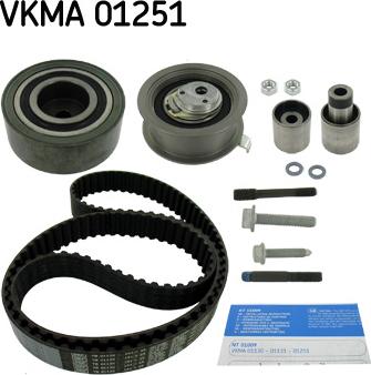 SKF VKMA 01251 - Paskirstymo diržo komplektas autoreka.lt