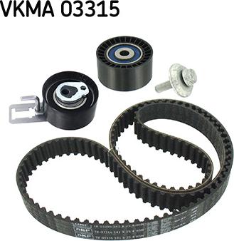 SKF VKMA 03315 - Paskirstymo diržo komplektas autoreka.lt